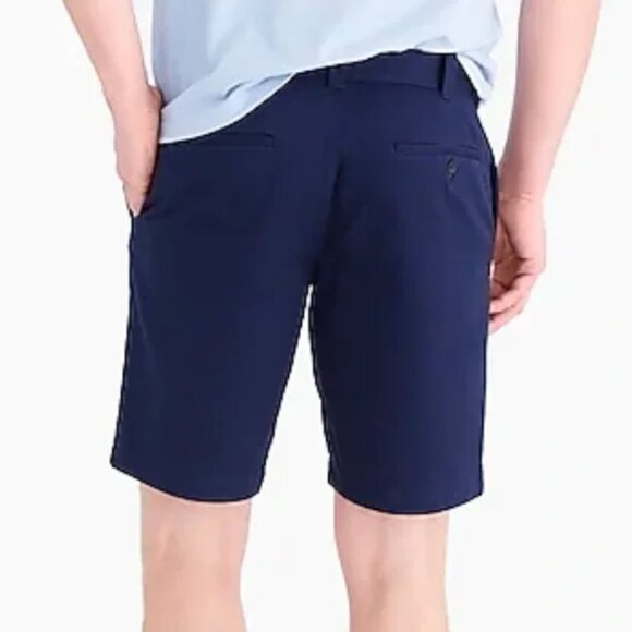 J. Crew Navy Blue 9" Flex Short Men's 32 Stretch H5020 NWT Preppy Beach Vacation - Picture 2 of 11